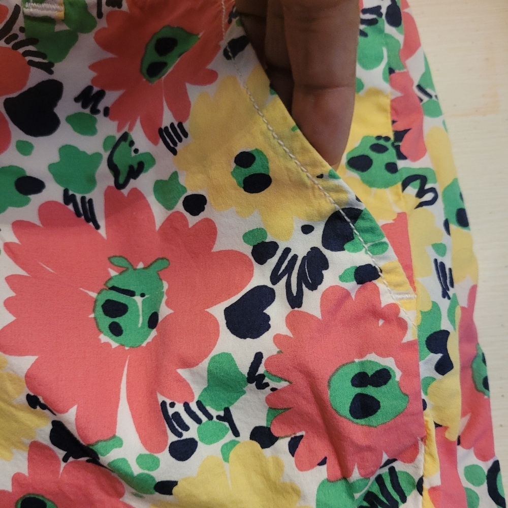 Lilly Pulitzer Callahan Doodle Bug Daisy  Shorts Size 4 - Picture 6 of 7